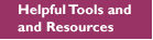Helpful Tools and Resuources